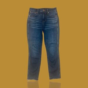 J. Crew ‘9” Vintage Slim Straight Leg Jeans’ in Dark Wash Size 25 Style #BA616